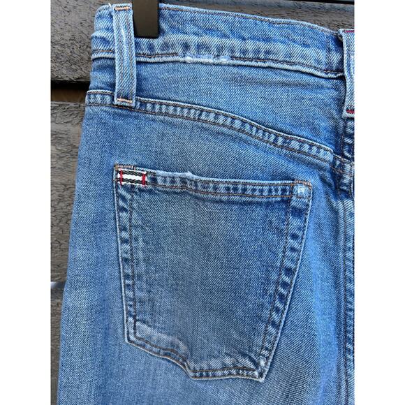 AO LA Alice + Olivia Los Angeles Women's Jeans Button‎ Fly sz 28 with Raw Hem - Picture 8 of 9